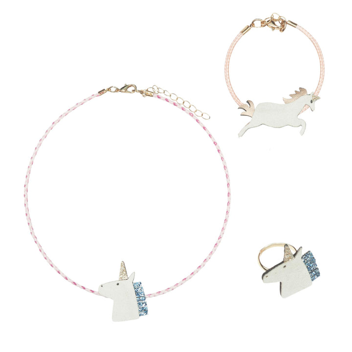 Mimi & Lula Unicorn 3 Piece Jewellery Set