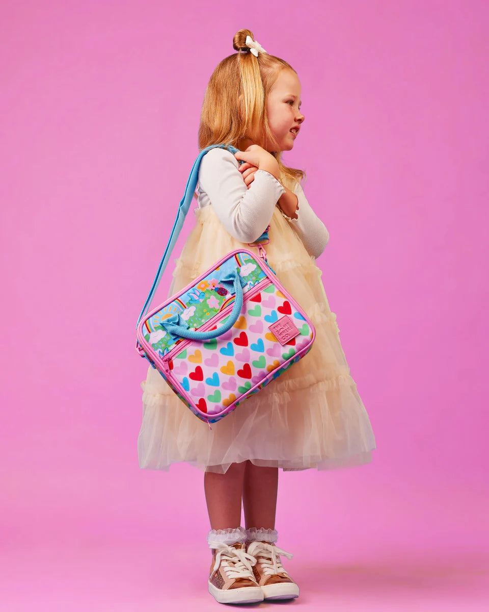 Mini Lunch Case - Rainbow Garden