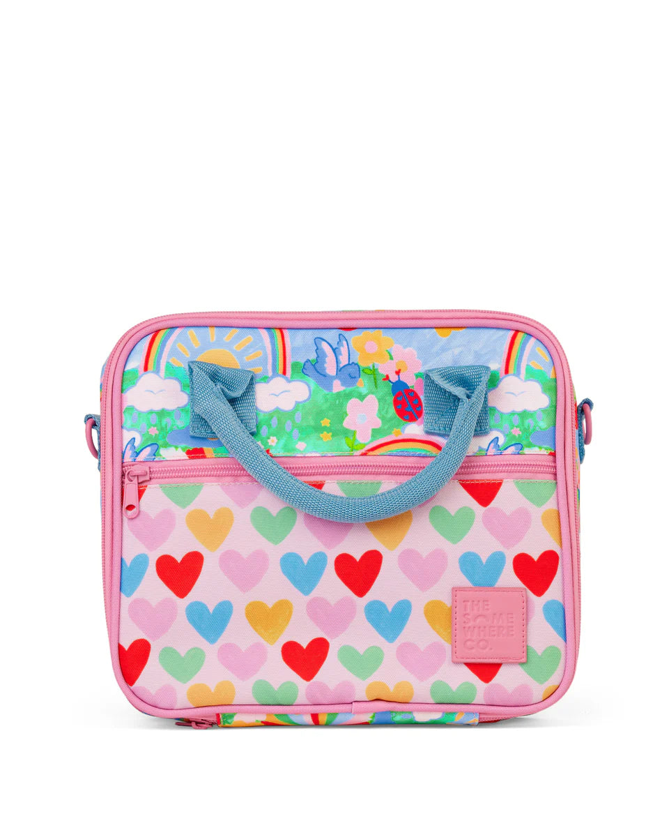 Mini Lunch Case - Rainbow Garden