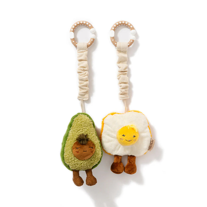 Mini Market Brunch Stroller Toys - Avocado & Egg on Toast