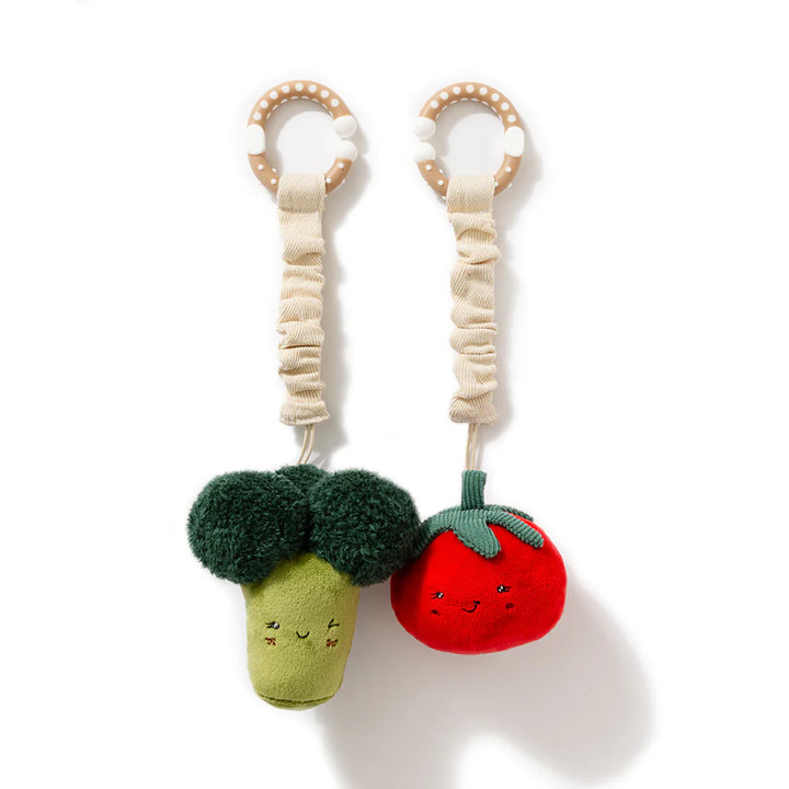 Mini Market Brunch Stroller Toys - Broccoli & Tomato