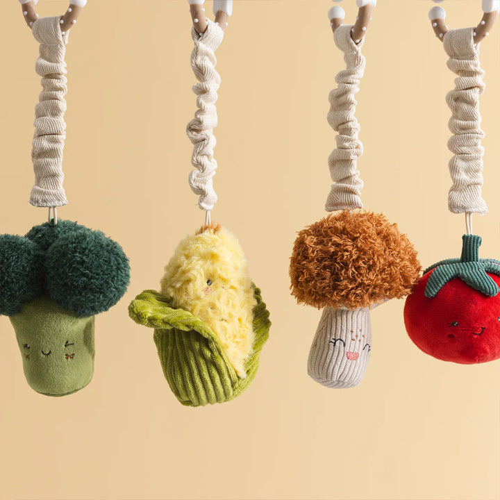 Mini Market Brunch Stroller Toys - Broccoli & Tomato