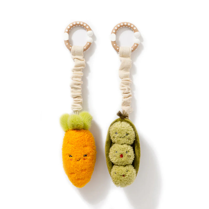 Mini Market Brunch Stroller Toys - Carrot & Green Peas