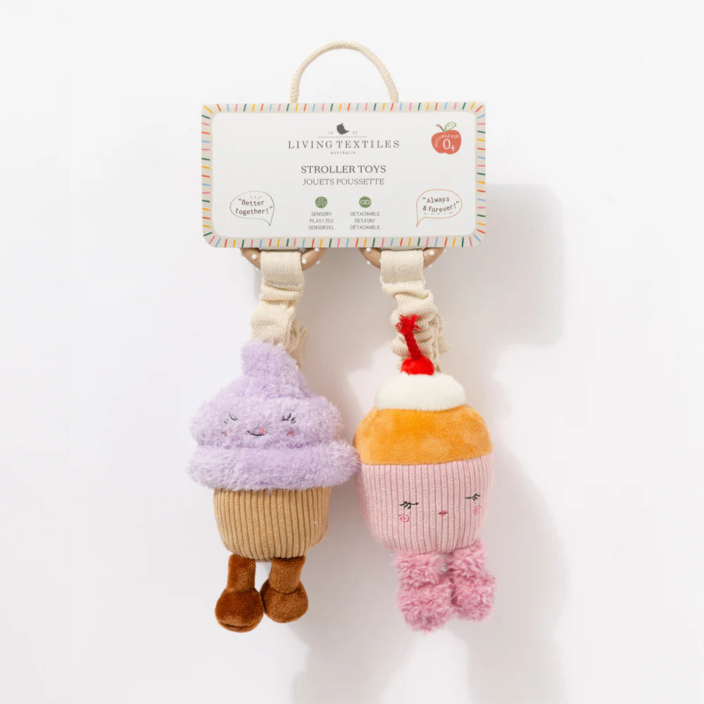 Mini Market Brunch Stroller Toys - Ice Cream & Cupcake