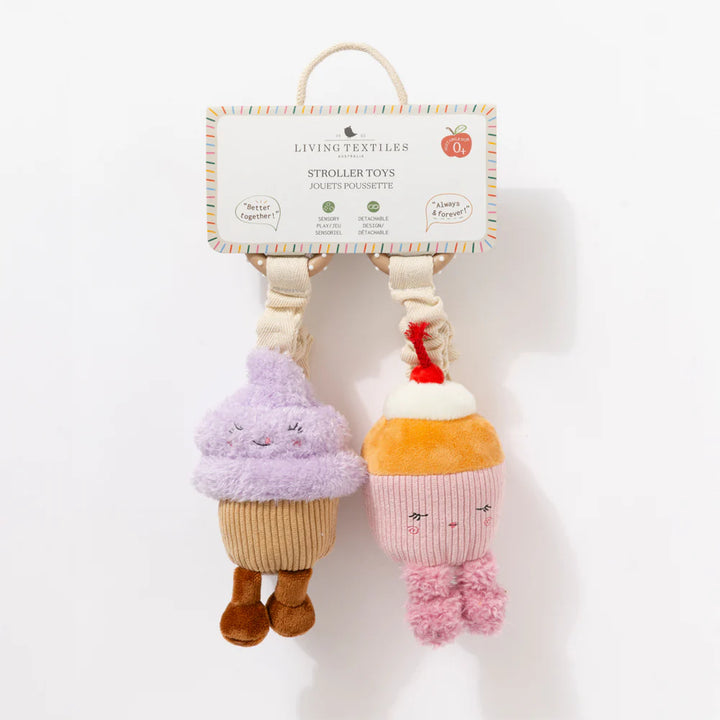 Mini Market Brunch Stroller Toys - Ice Cream & Cupcake