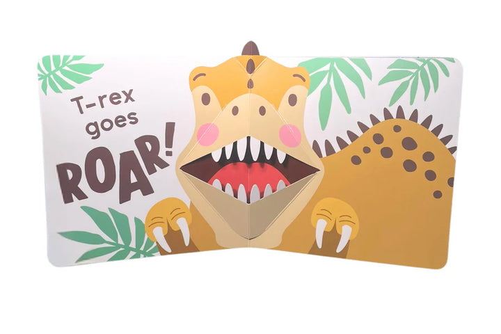 Mini Pops - Dino Rumble Lift the Flap Board Book
