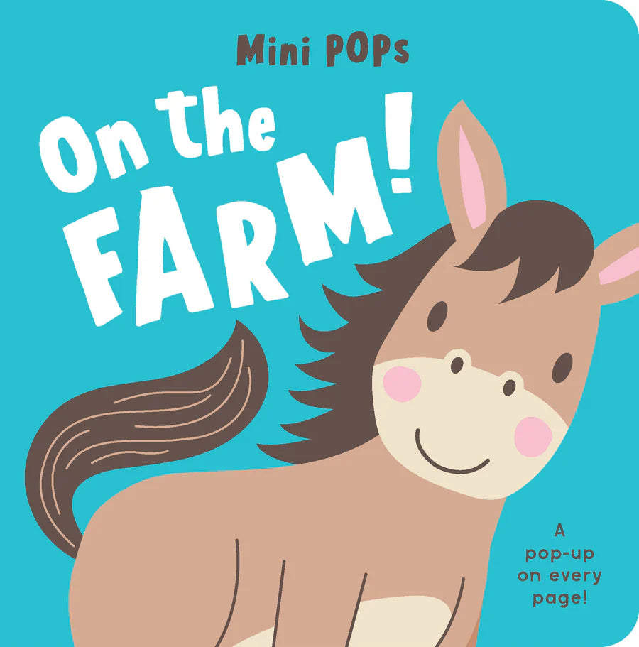 Mini Pops - On the Farm Lift the Flap Board Book