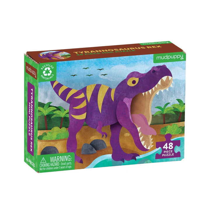 Mini Puzzle 48 Piece - Tyrannosaurus Rex