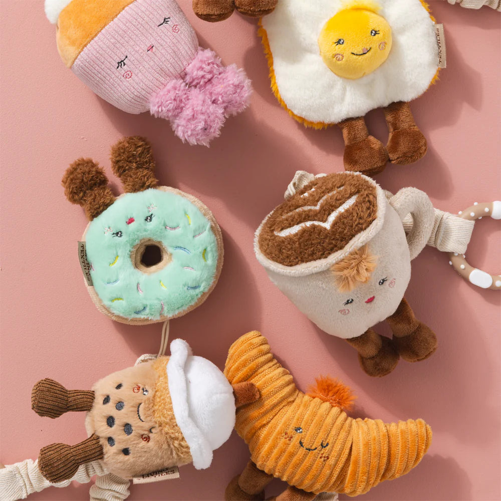 Mini Market Brunch Stroller Toys - Boba Tea & Donut