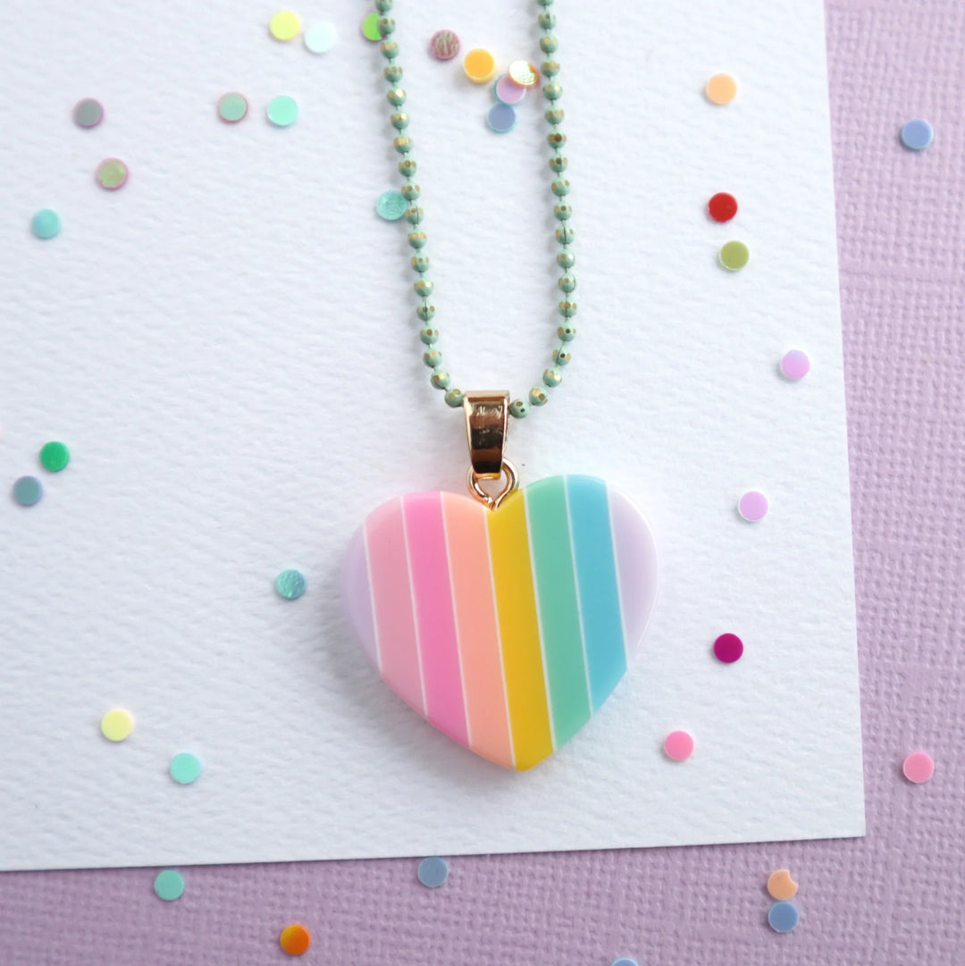 Mon Coco Candy Heart Necklace