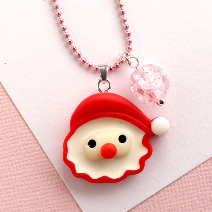 Mon Coco Christmas Necklace - Santa