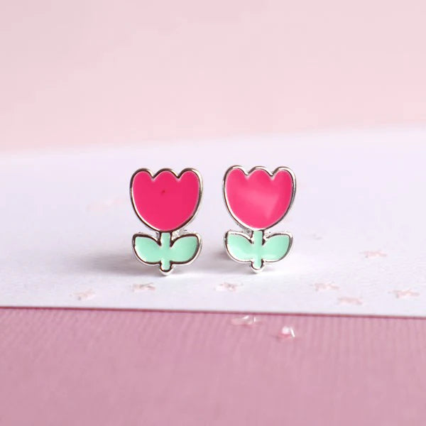 Mon Coco Tulip Clip On Earrings