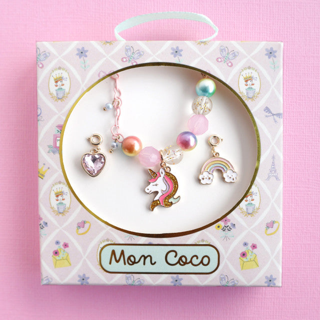 Mon Coco Unicorn Dreams Charm Bracelet