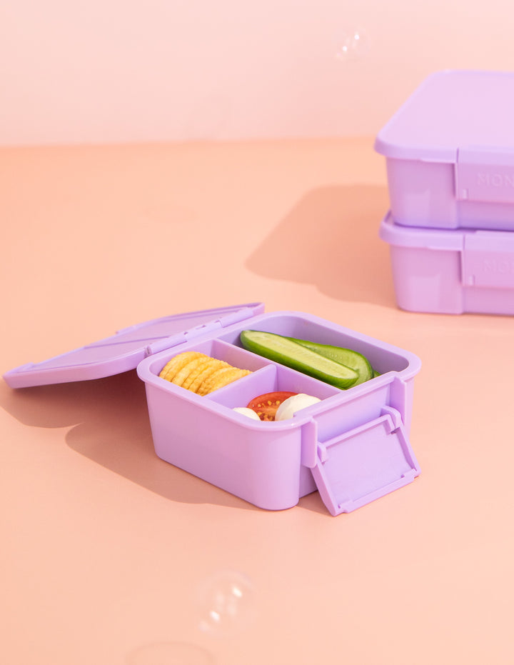 Montiico Bento Two Snack Box - Lilac