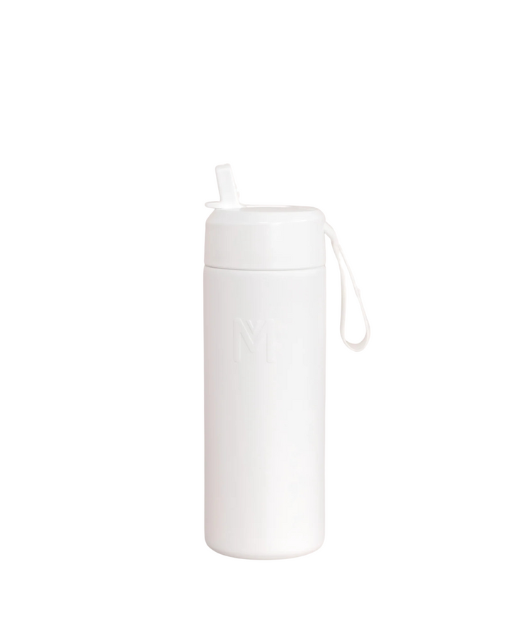 MontiiCo Fusion Sipper Lid Drink Bottle | Blizzard - 475ml