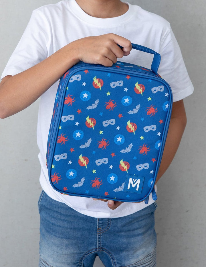 Montiico Large Insulated Lunch Bag - Superhero