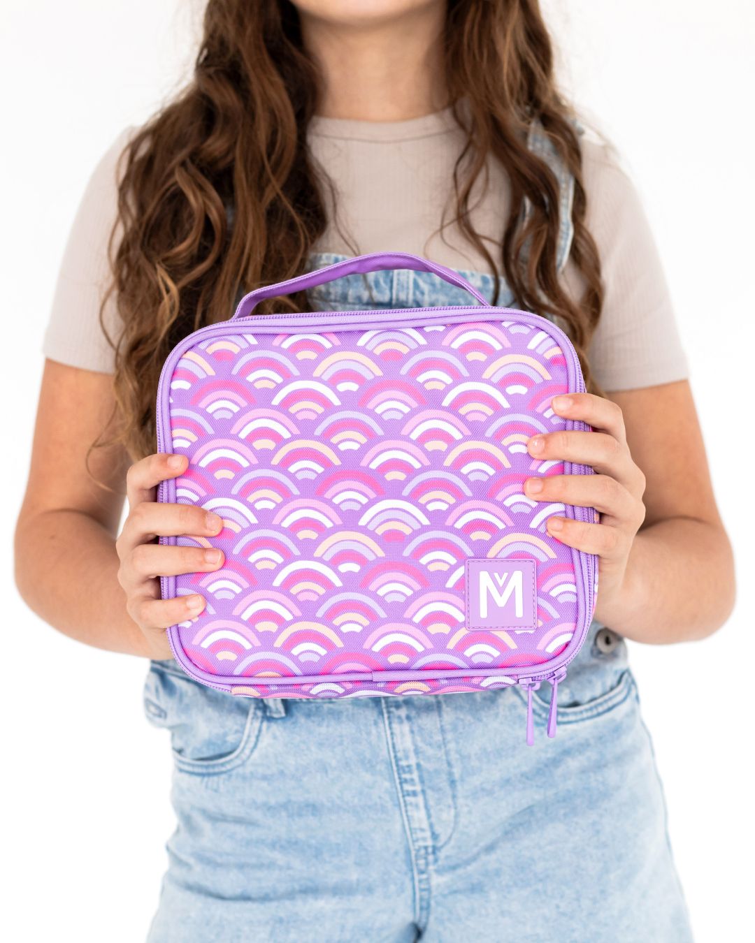 Montiico Medium Insulated Lunch Bag - Rainbow Roller