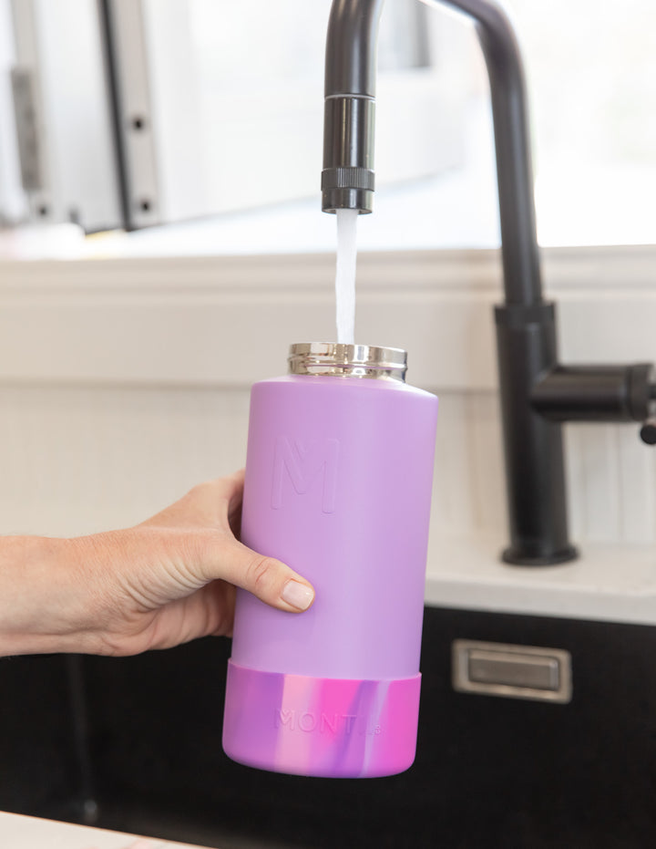 MontiiCo Fusion 1lt Insulated Sipper Lid Drink Bottle | Lagoon