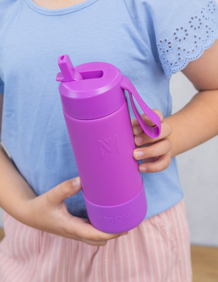 MontiiCo Fusion Complete Drink Bottle 475ml - Fuchsia