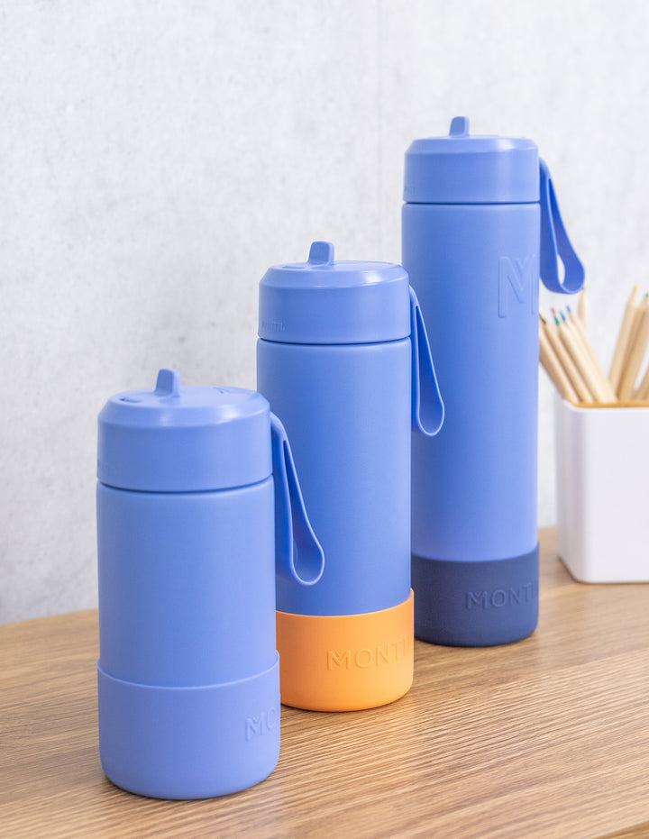 Montii Fusion Small Silicone Bumper 3 Pack - Tangerine | Splash | Navy