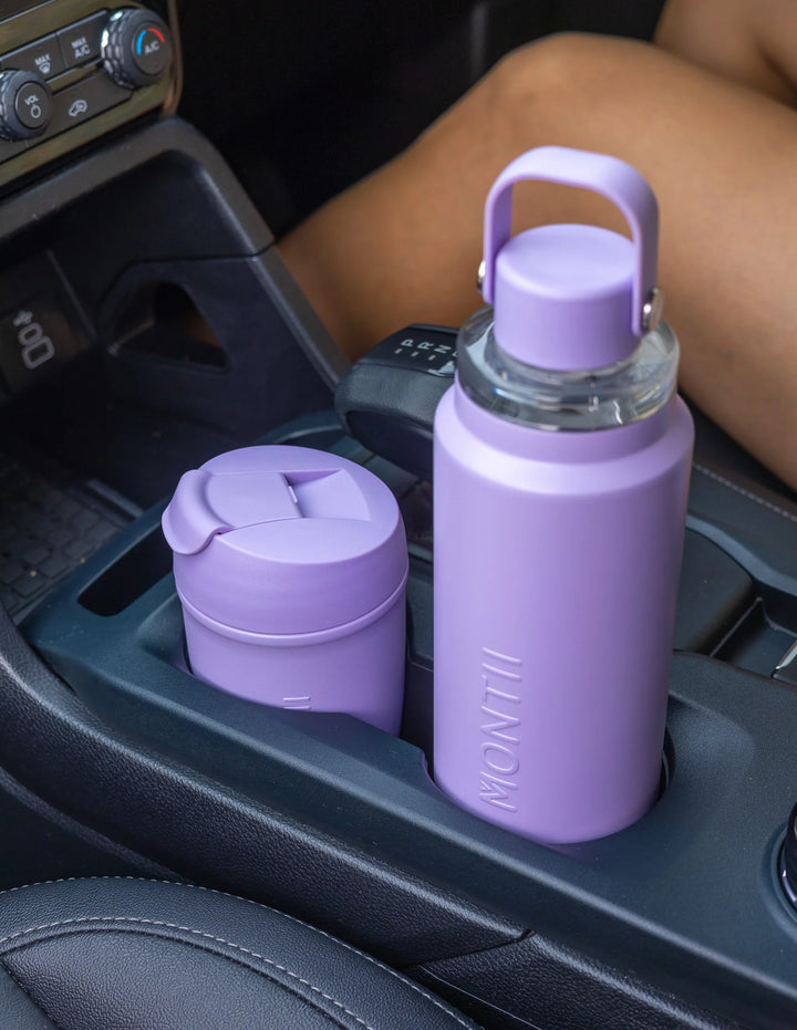 MontiiCo Insulated 380ml Travel Cup - Lilac