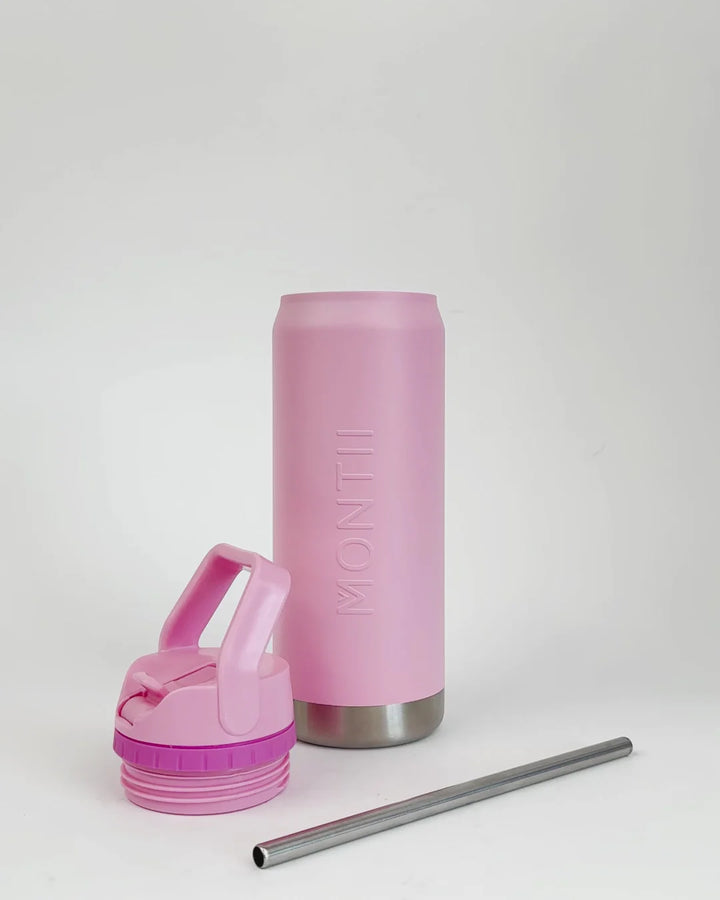 MontiiCo Insulated 750ml Sport Drink Bottle - Bubblegum