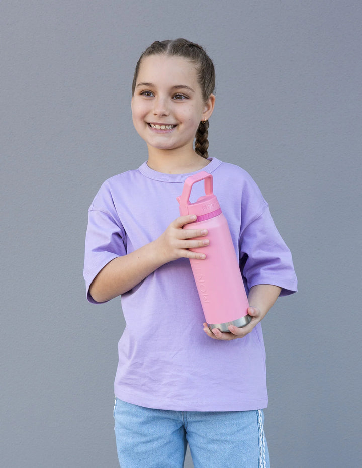 MontiiCo Insulated 750ml Sport Drink Bottle - Strawberry