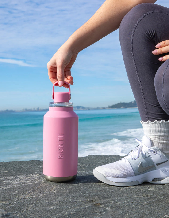 MontiiCo Insulated Quench Drink Bottle 1lt  - Bubblegum