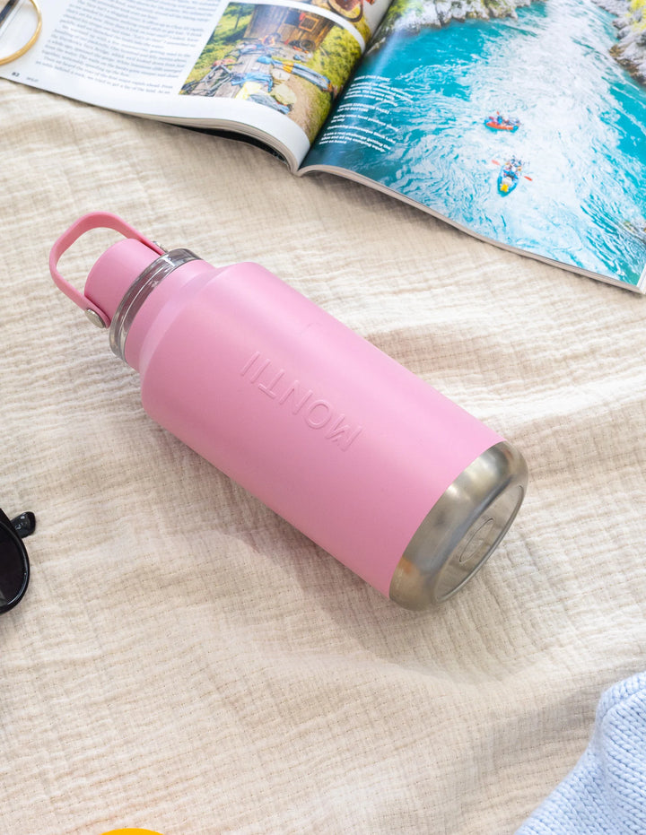 MontiiCo Insulated Quench Drink Bottle 1lt  - Bubblegum