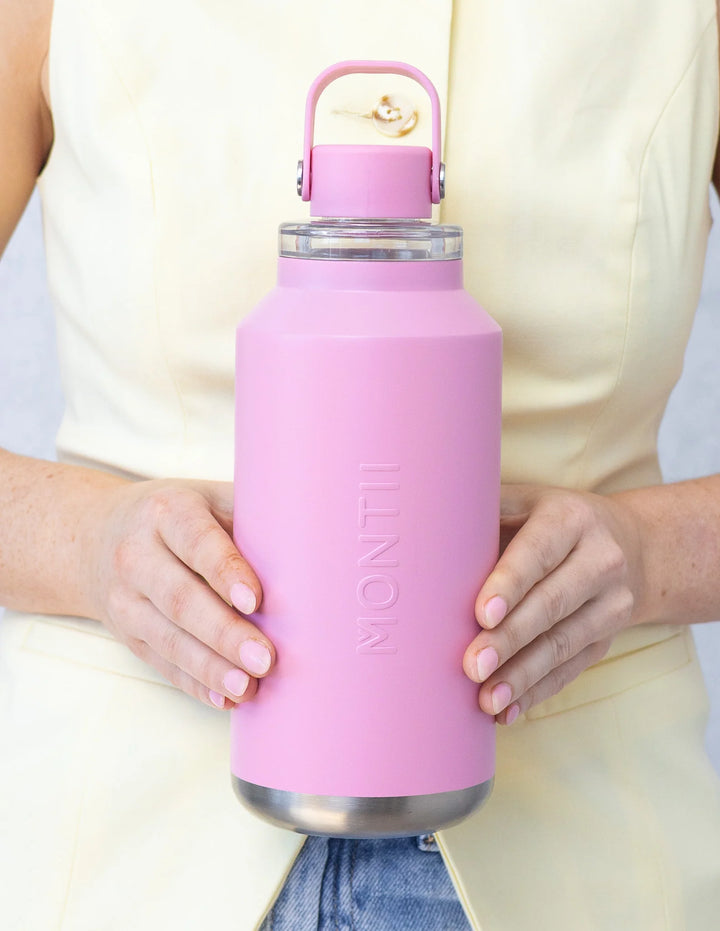 MontiiCo Insulated Quench Drink Bottle 1lt  - Bubblegum