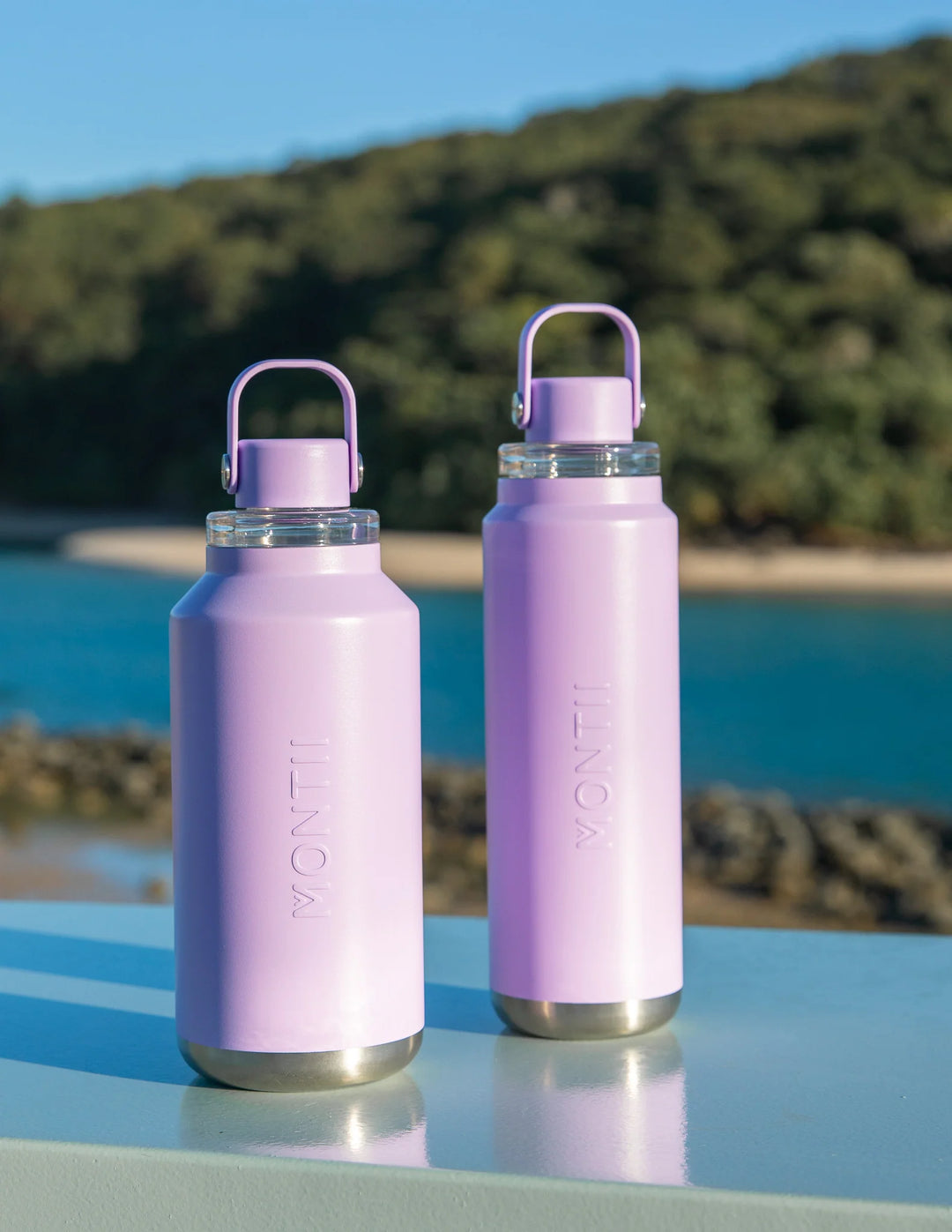 MontiiCo Insulated Quench Drink Bottle 1lt  - Lilac
