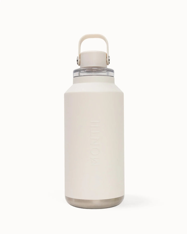 MontiiCo Insulated Quench Drink Bottle 1lt  - Cream