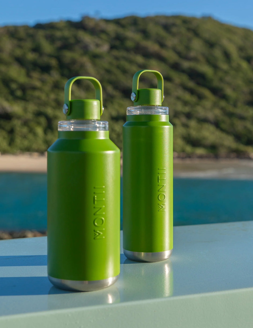MontiiCo Insulated Quench Drink Bottle 1lt  - Pickle