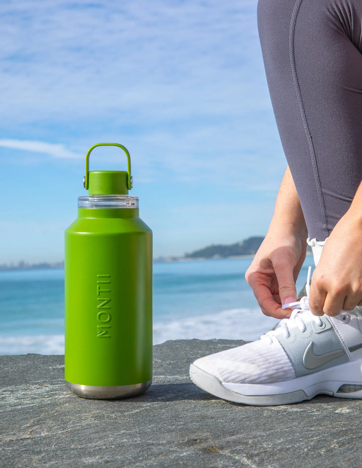 MontiiCo Insulated Quench Drink Bottle 1lt  - Pickle