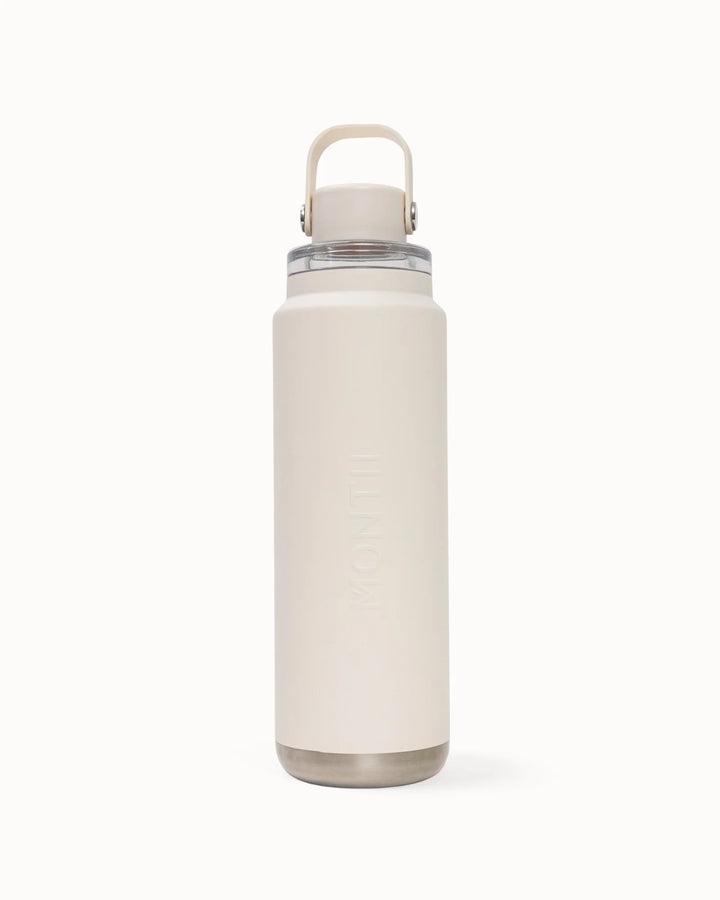MontiiCo Insulated Quench Drink Bottle 700ml  - Cream