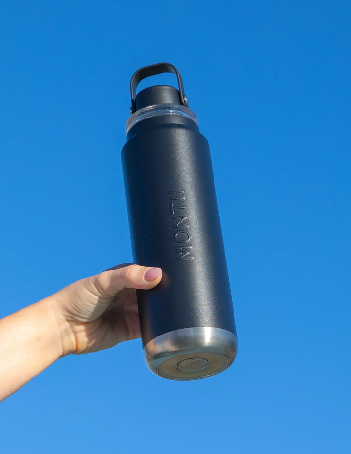 MontiiCo Insulated Quench Drink Bottle 700ml  - Midnight