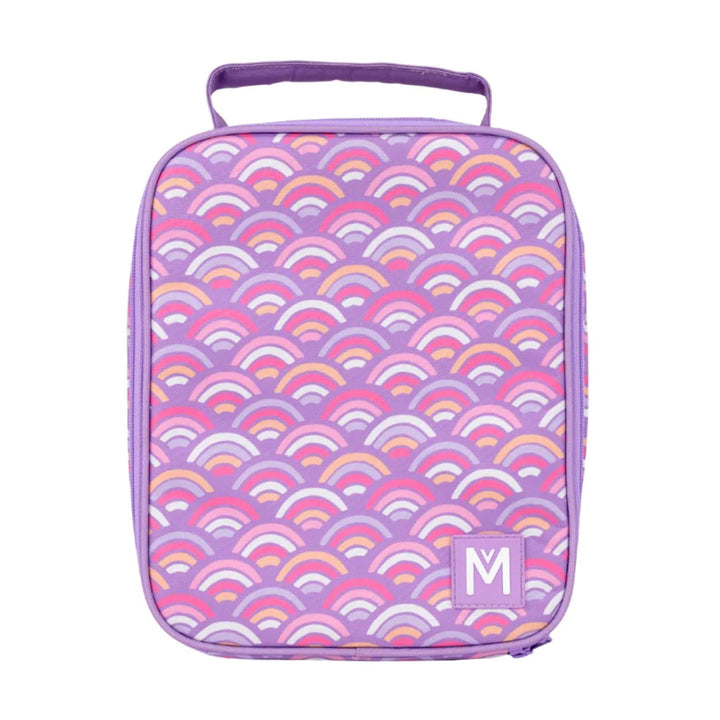 Montiico Large Insulated Lunch Bag - Rainbow Roller