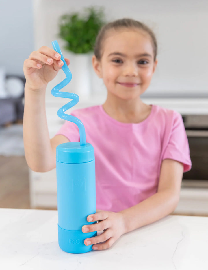 MontiiCo Silicone Twirly Straw  - Assorted