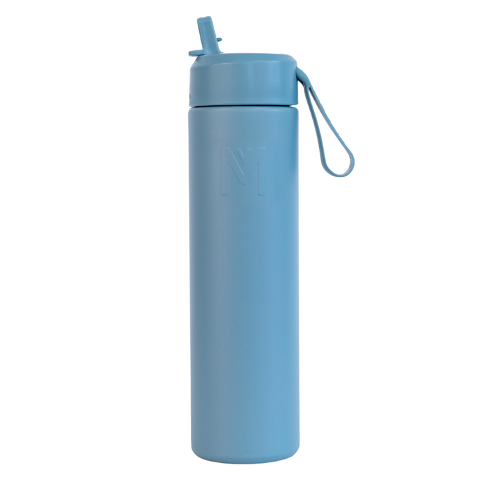 MontiiCo Fusion Sipper Lid Drink Bottle | Stone - 700ml