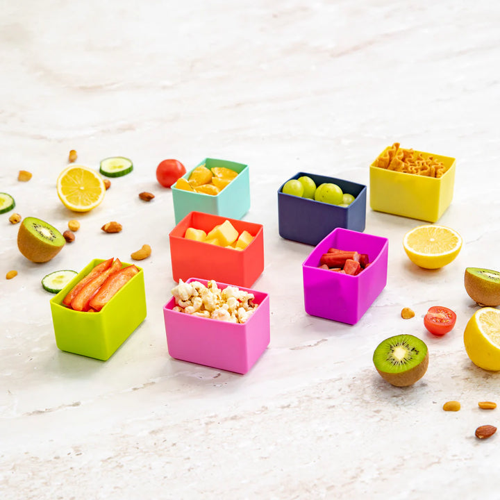 Montiico Feast Silicone Bento Lunch Cups - Assorted