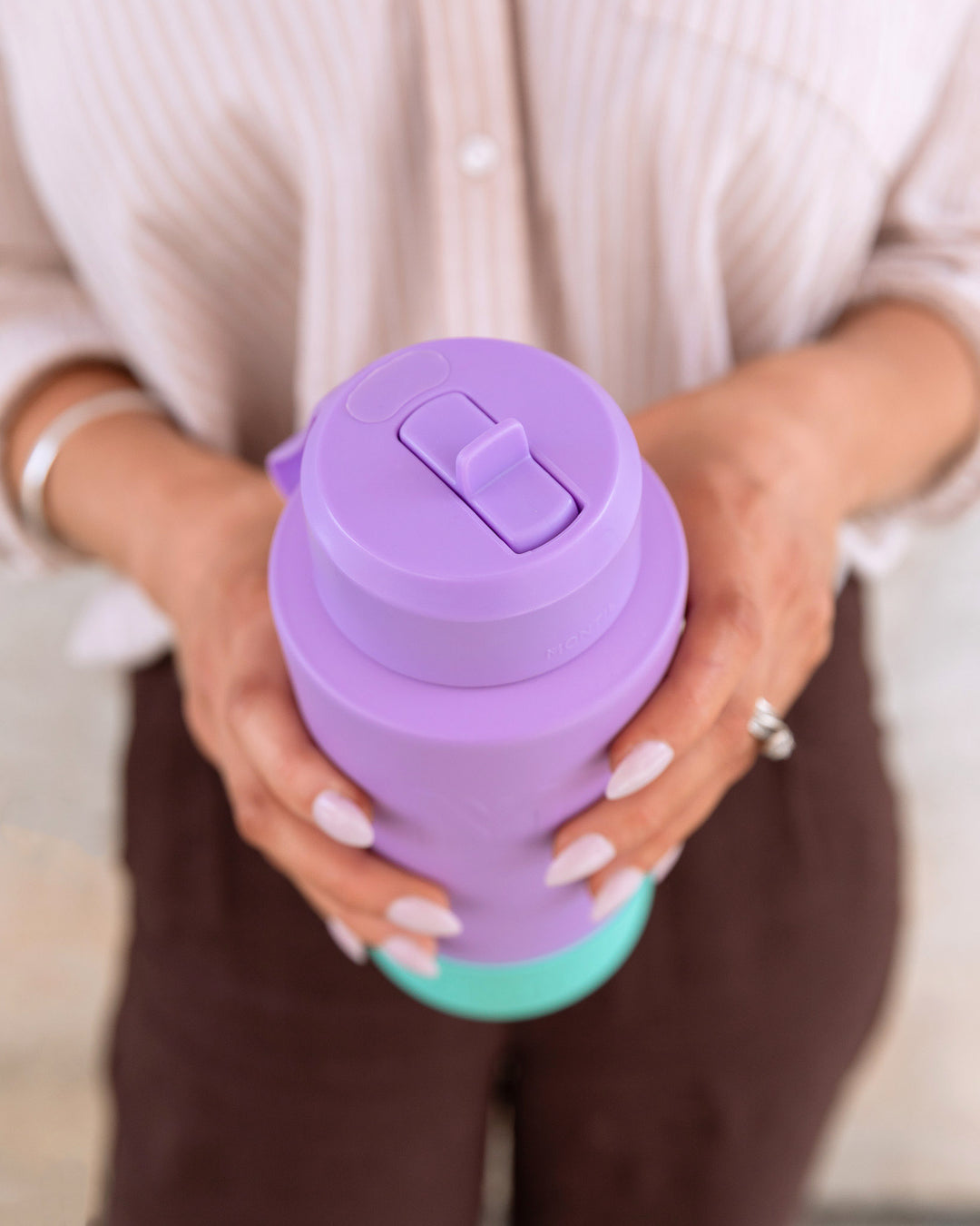 MontiiCo Fusion Sipper Lid Drink Bottle | Dusk - 1lt