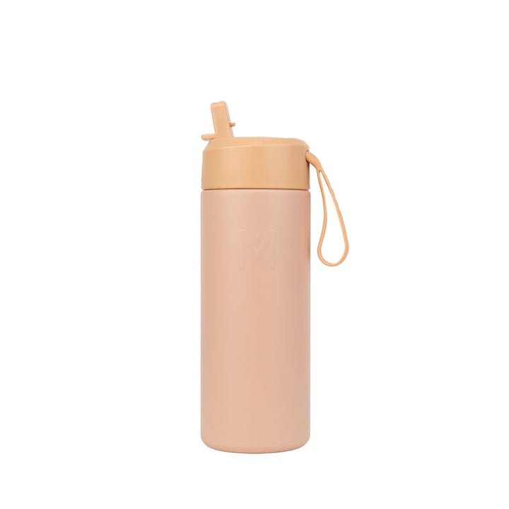 MontiiCo Fusion Sipper Lid Drink Bottle | Dune - 475ml