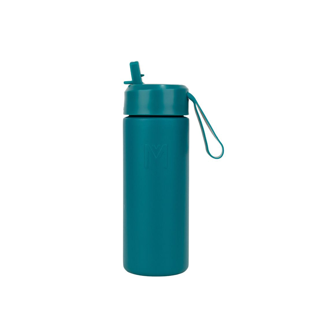 MontiiCo Fusion Sipper Lid Drink Bottle | Pine - 475ml