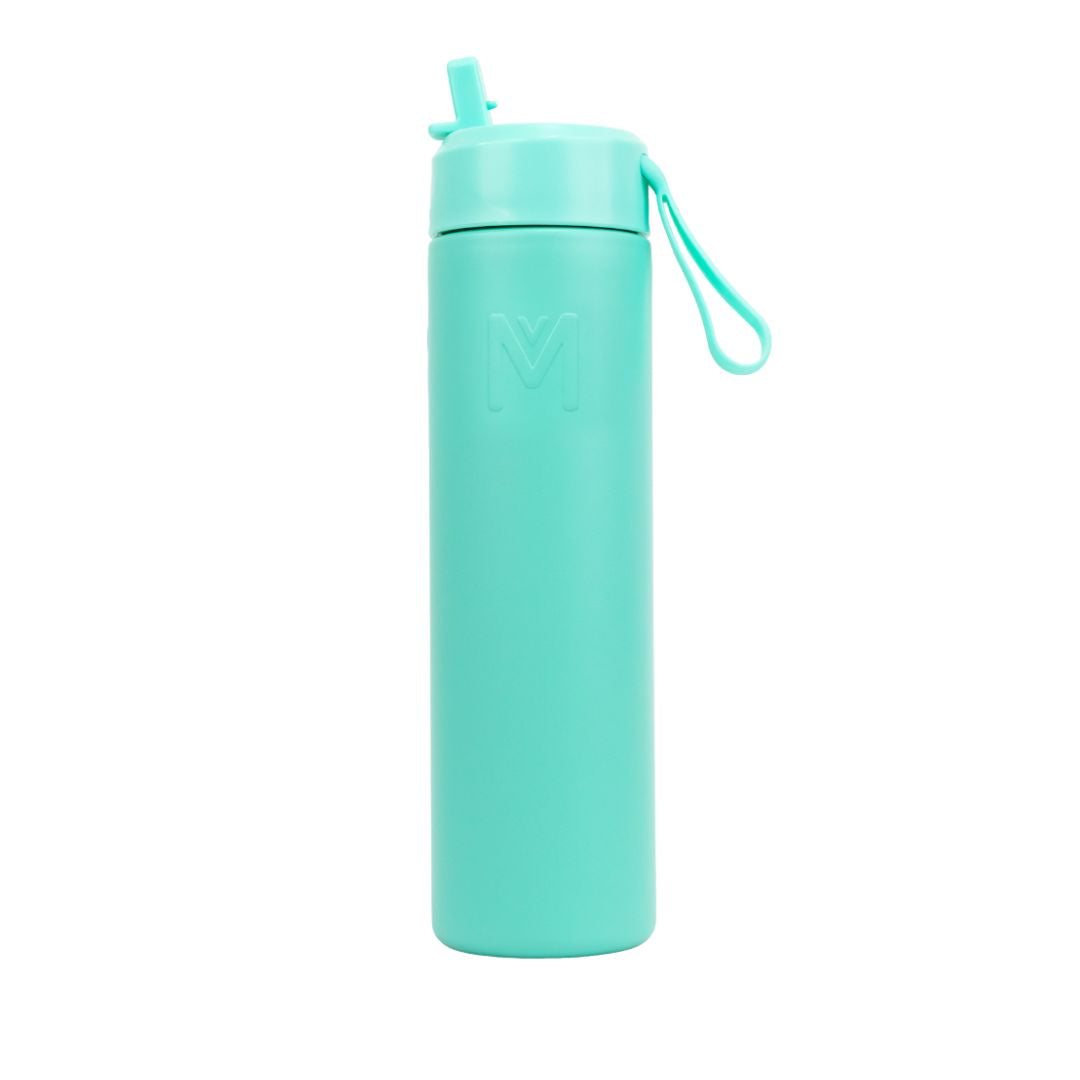 MontiiCo Fusion Sipper Lid Drink Bottle | Lagoon - 700ml