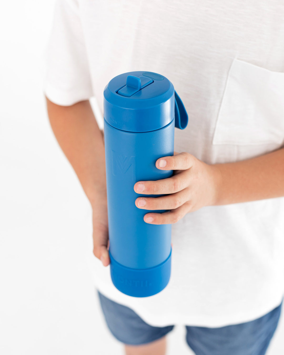 MontiiCo Fusion Sipper Lid Drink Bottle | Reef - 700ml