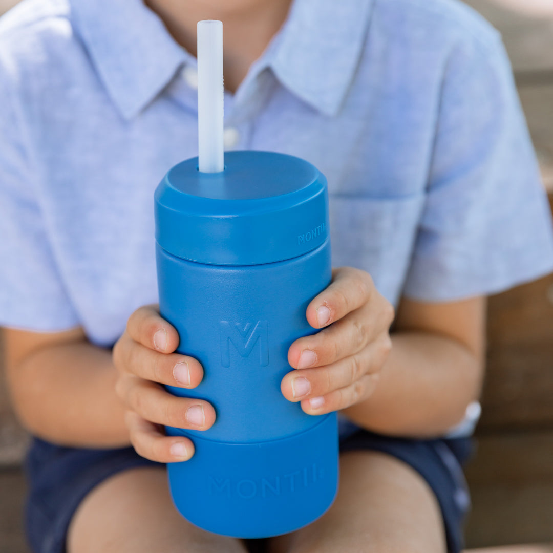 MontiiCo Fusion 350ml Smoothie Cup & Straw - Reef + FREE BUMPER