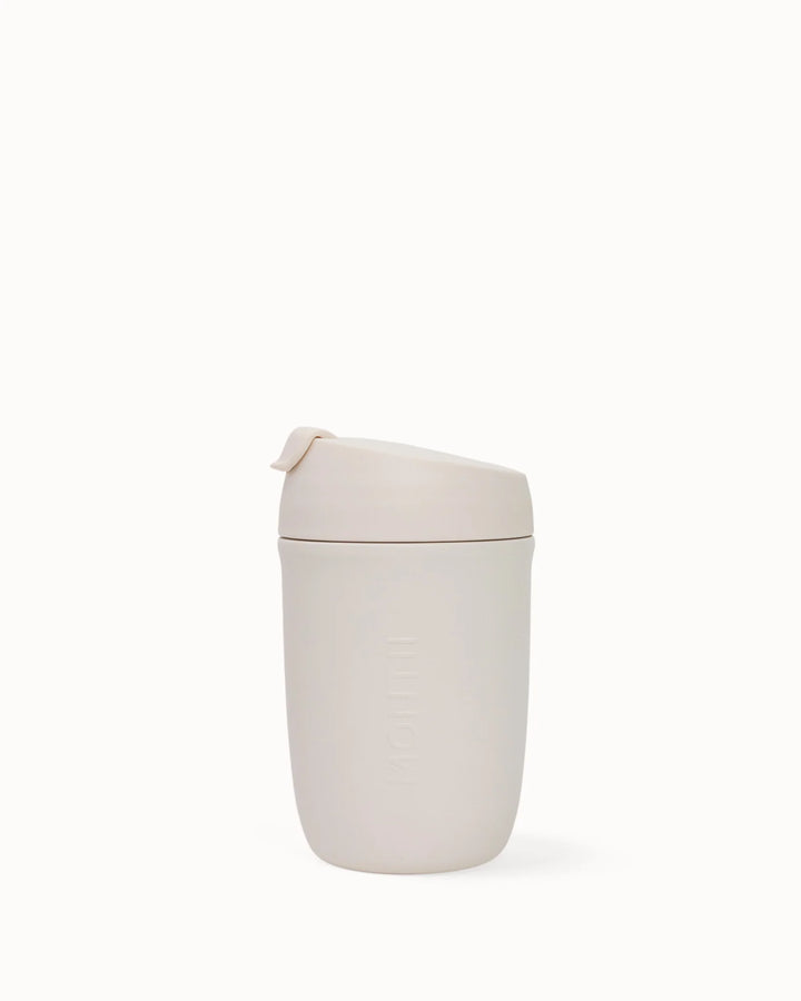 MontiiCo Insulated 380ml Travel Cup - Cream