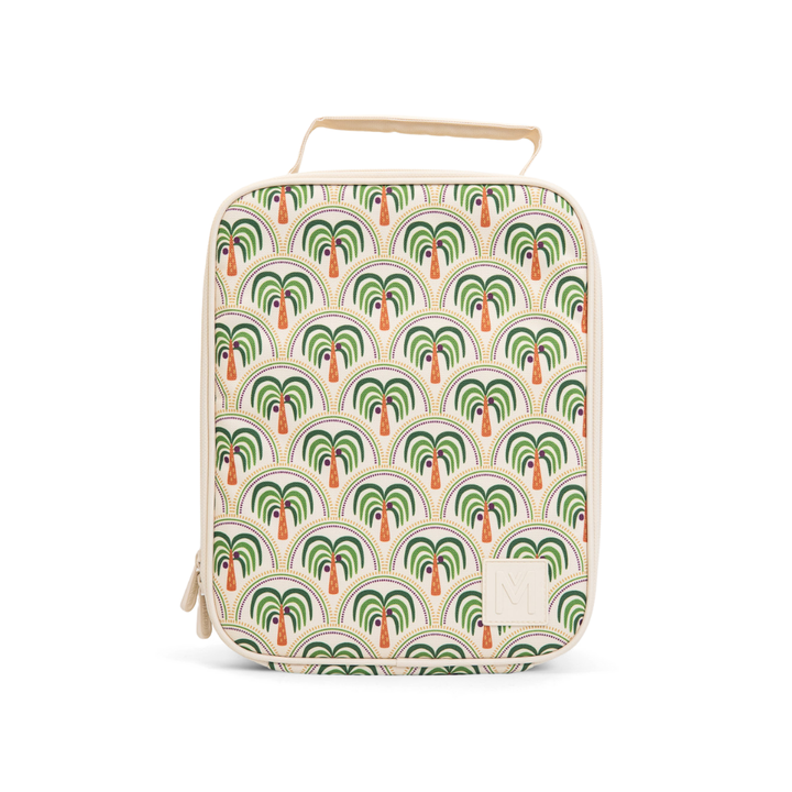 Montiico Large Insulated Lunch Bag - Coconut Palms