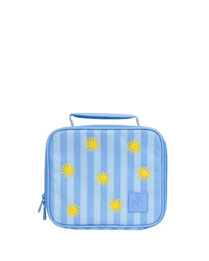 Montiico Medium Insulated Lunch Bag - Embroidered Hello Sunshine