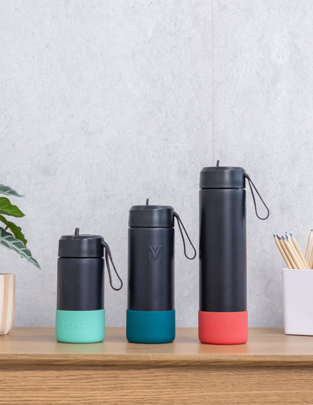 Montii Fusion Small Silicone Bumper 3 Pack - Mojito | Pine | Watermelon